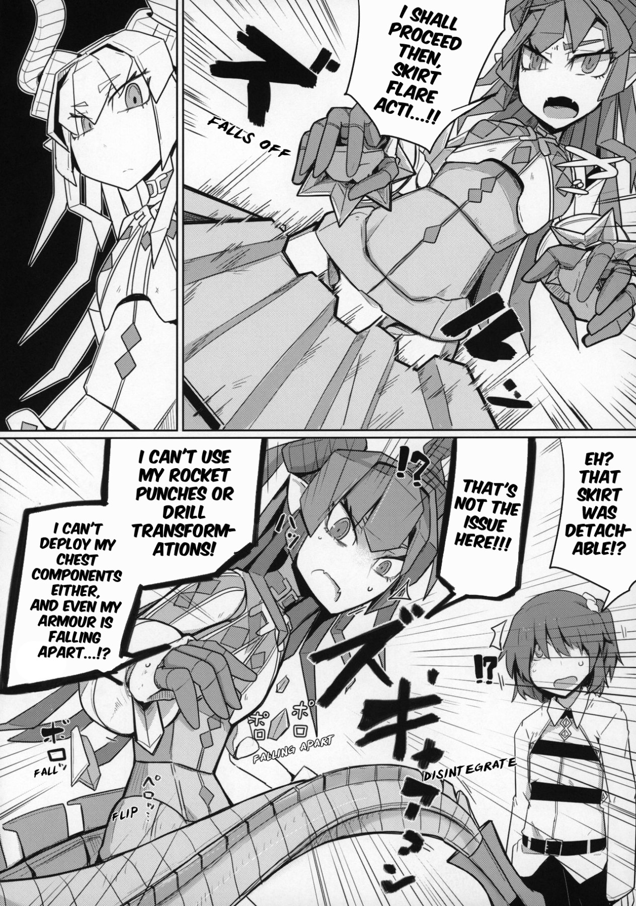 Hentai Manga Comic-Lovestruck Mecha Eli-chan and Her Cross-dressing Master-Read-7